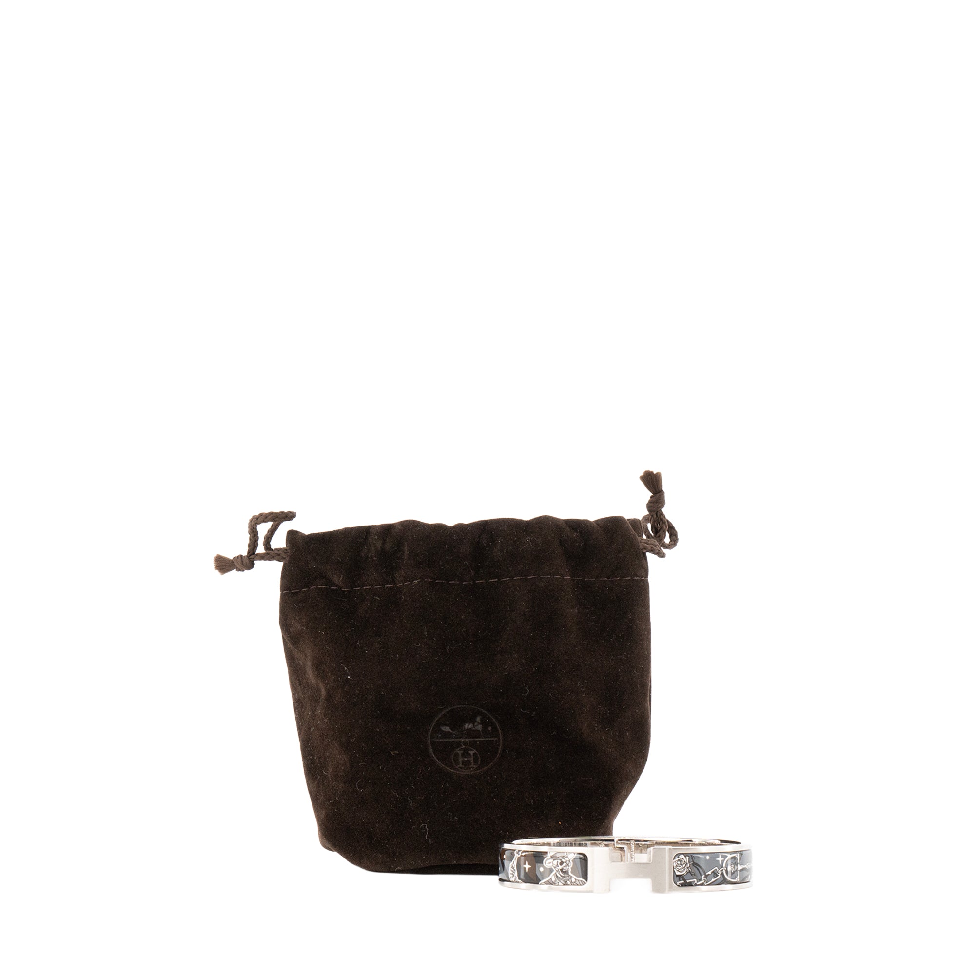 HERMÈS - Bracelet Clic HH C'est la fête Hermès en émail multicolore