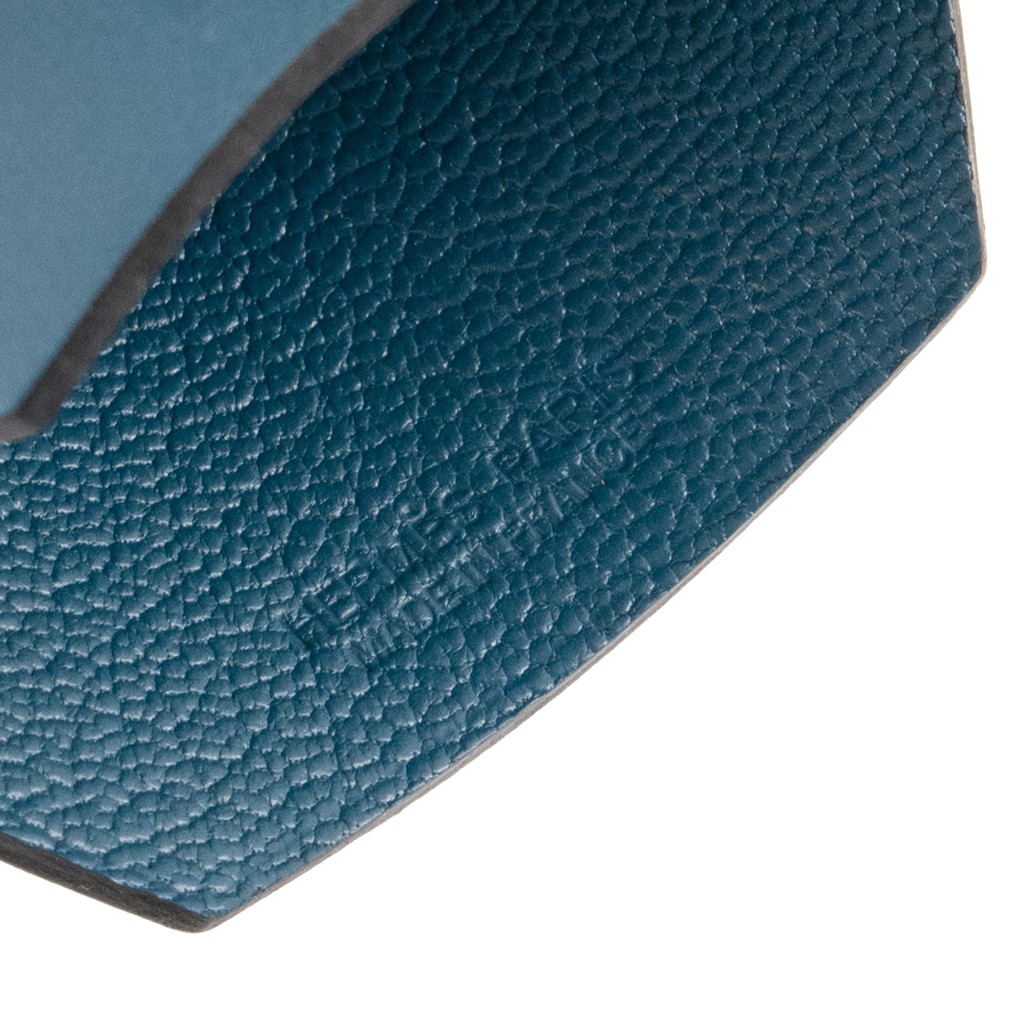 HERMÈS - Accessoire de sac Hermès en cuir bleu