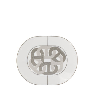 HERMÈS - Assiette Rallye 24 GM Hermès en porcelaine
