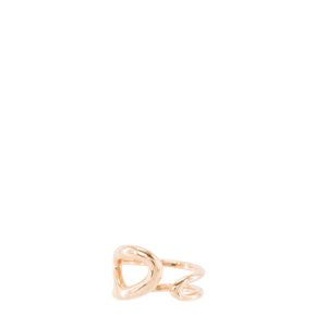 HERMÈS - Bague Chaîne d’Ancre Punk Hermès en or rose (T52)