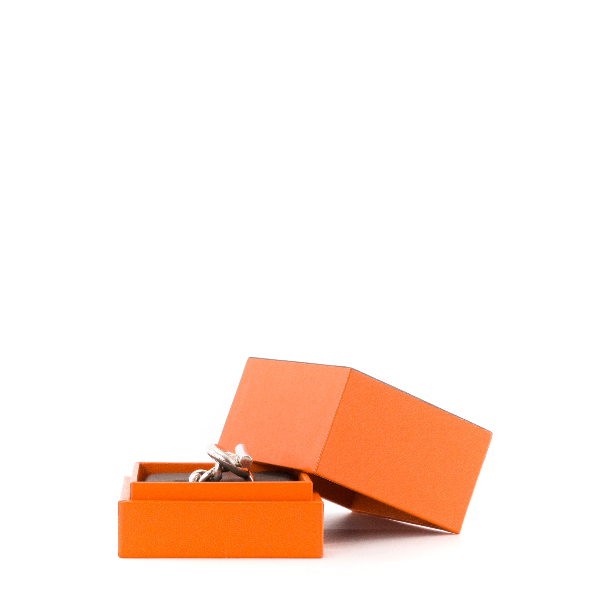 HERMÈS - Bague Croisette GM Hermès en argent (T50)