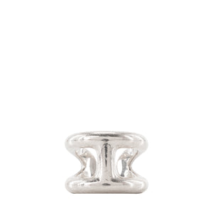HERMÈS - Bague Osmose GM Hermes en argent (T50)