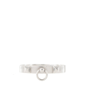 HERMÈS - Bracelet Collier de chien PM Hermès en argent (ST)