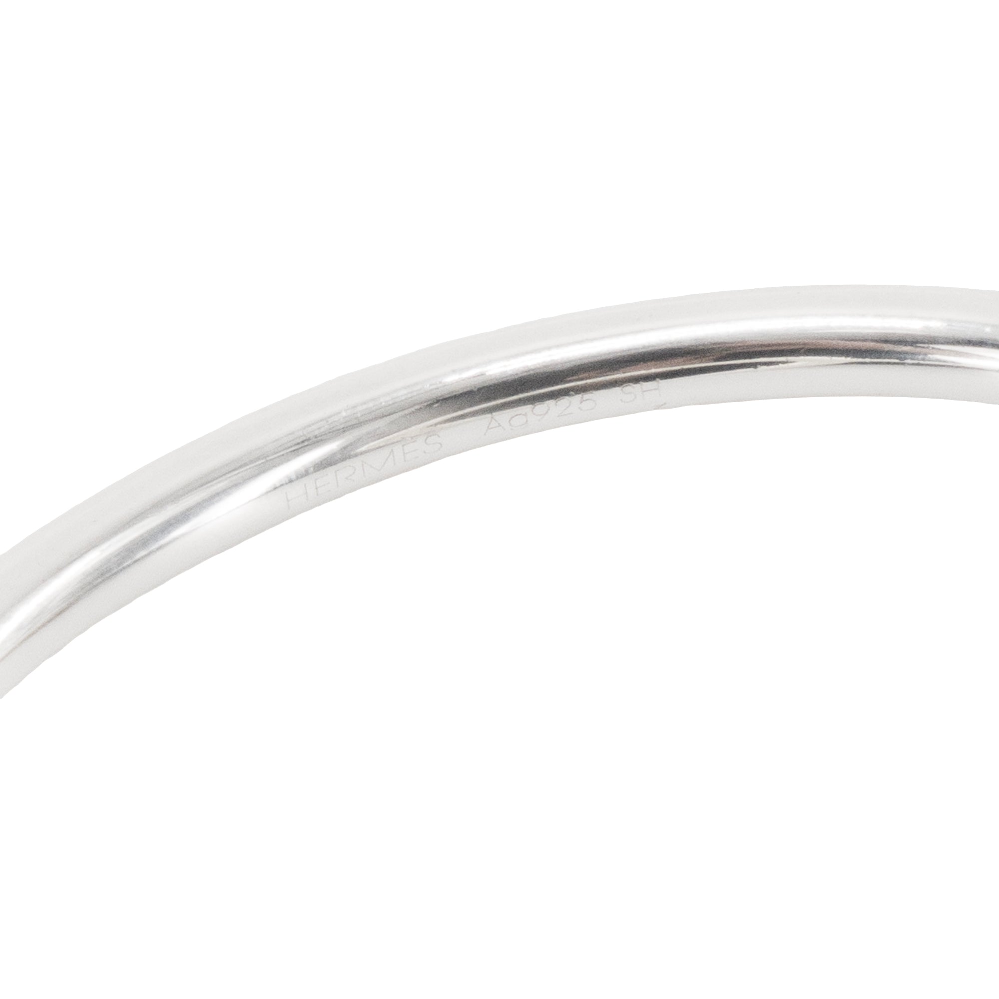 HERMÈS - Bracelet Croisette Hermès en argent (SH)