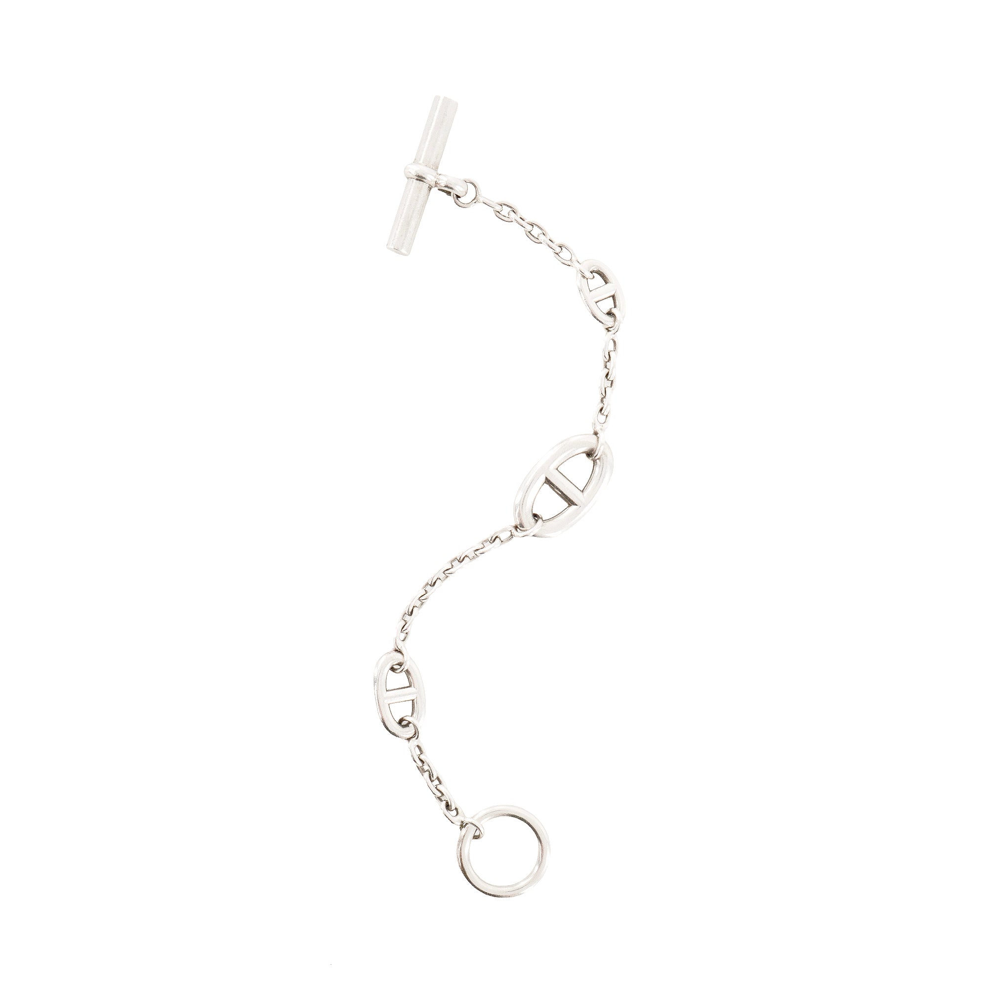 HERMÈS - Bracelet Farandole Hermès en argent (LG)