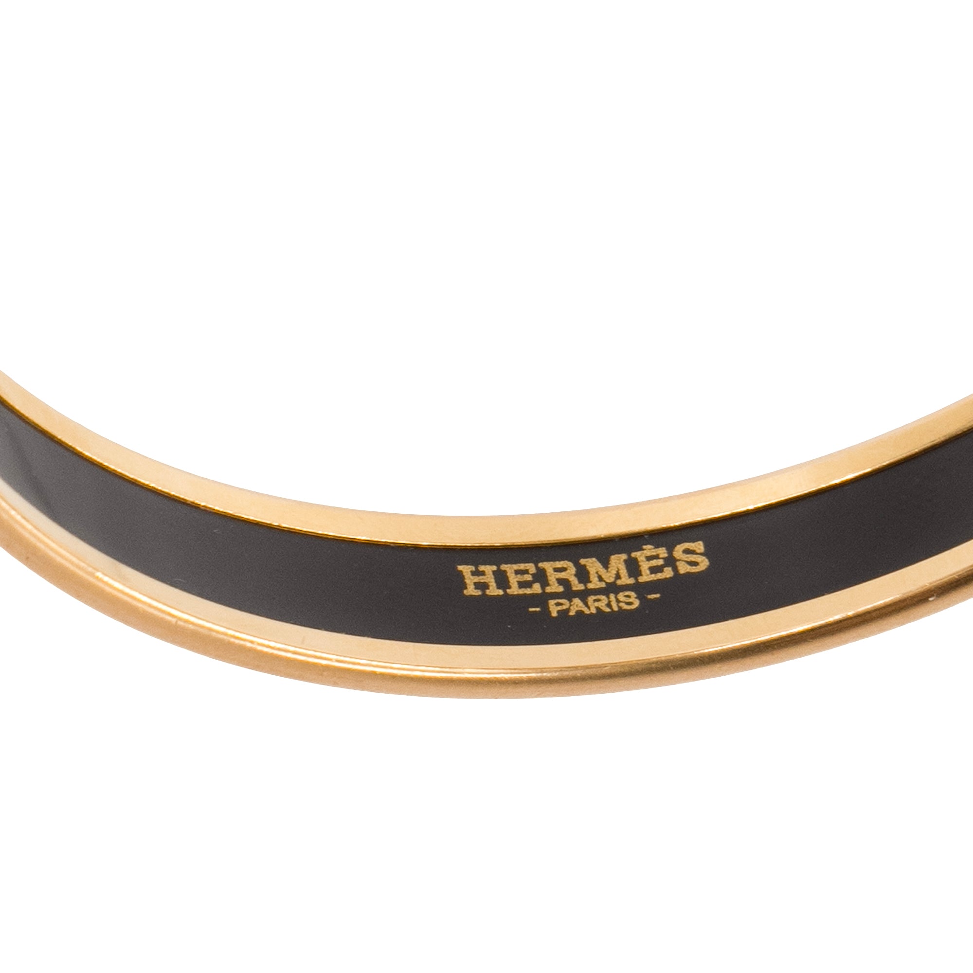 HERMÈS - Bracelet jonc 60 cordages émail