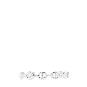 HERMES - Bracelet Jonc Chaîne d'ancre Enchaînée moyen modèle Hermès en argent