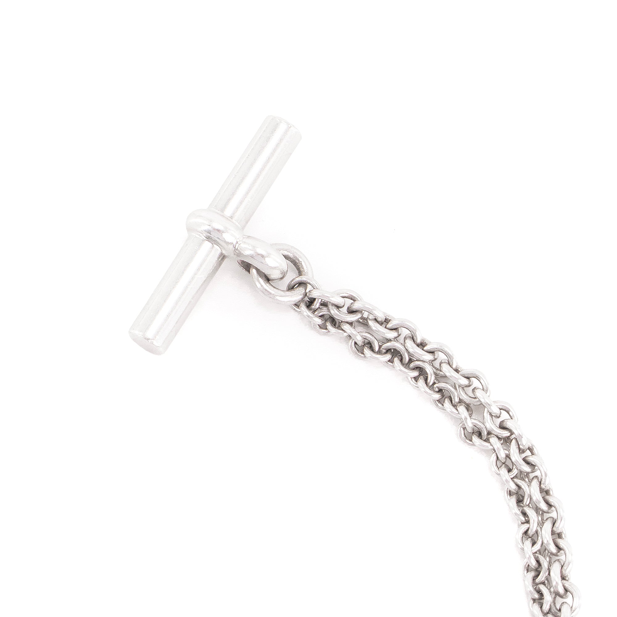 HERMÈS - Bracelet New Farandole Hermès en argent (ST)