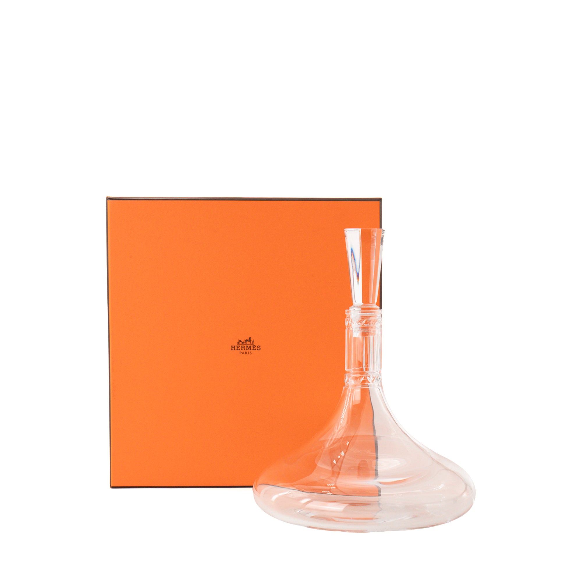 HERMÈS - Carafe à vin Iskender Hermès en cristal