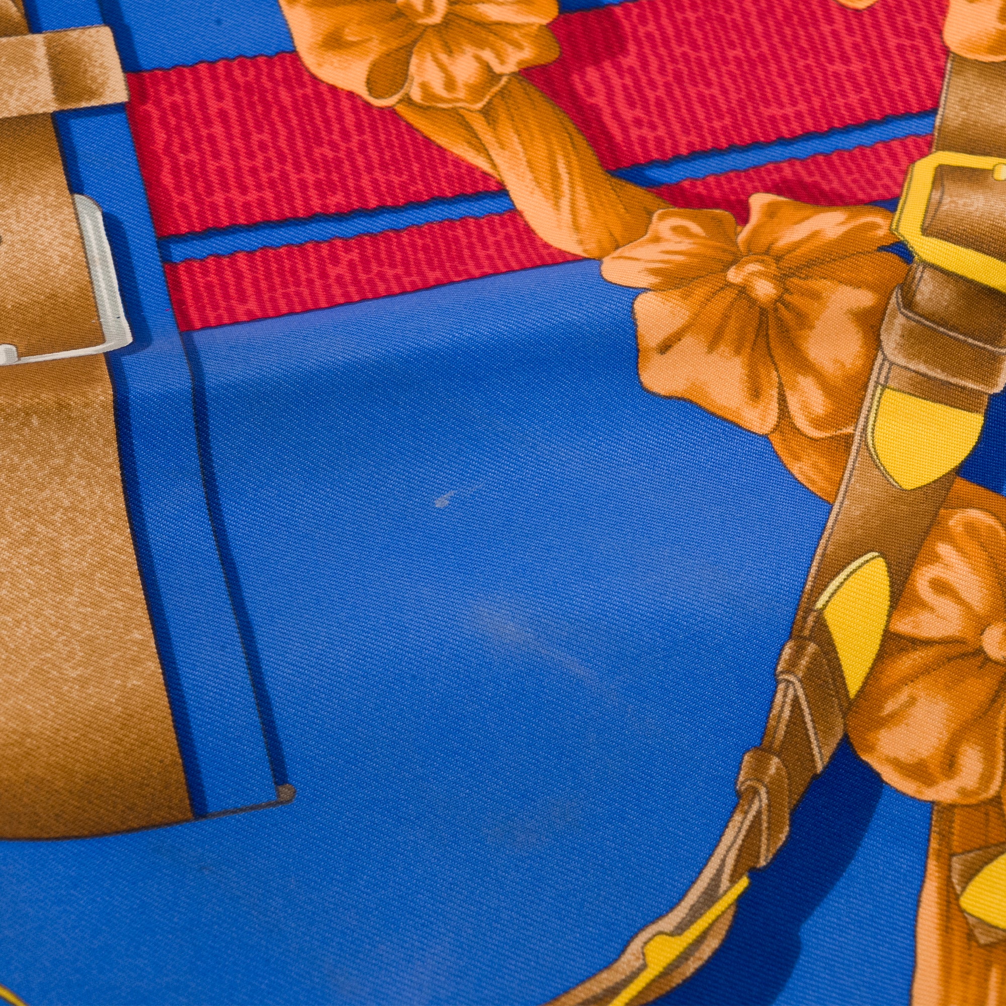 HERMÈS - Carré 90 Grand Manège Hermès en soie multicolore