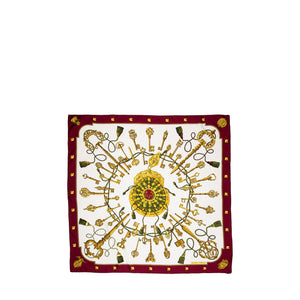 HERMÈS - Hermès 90 scarf in multicolored silk