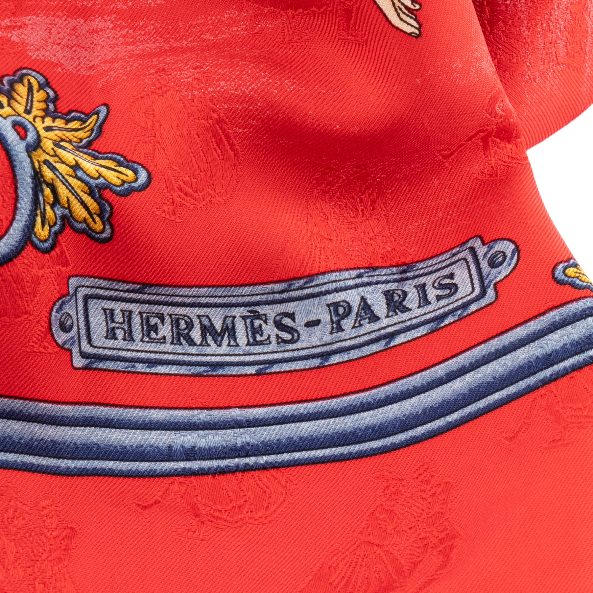 HERMES - Carré 90 Joies d’Hiver Hermès en soie multicolore