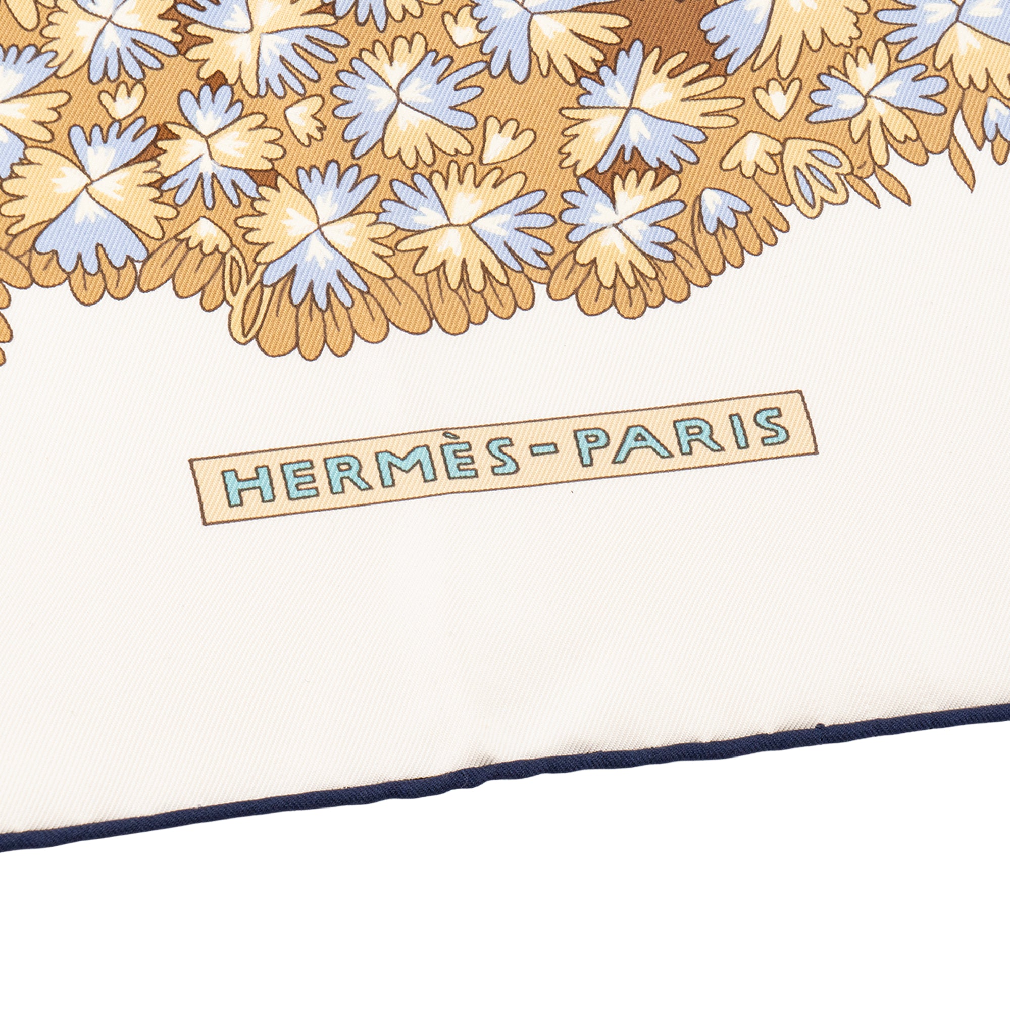 HERMÈS - Carré 90 Ombres et Lumières Hermès en soie multicolore
