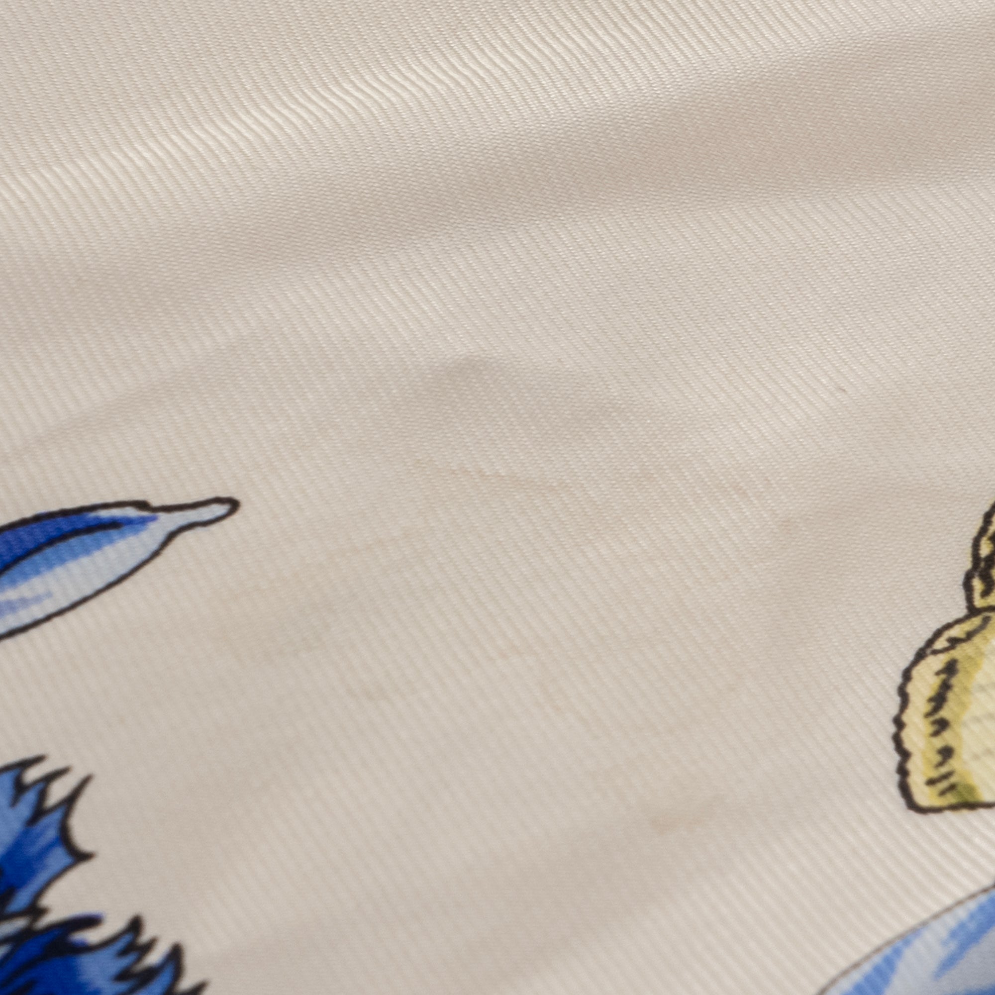 HERMÈS - Carré 90 Quai aux Fleurs Hermès en soie multicolore