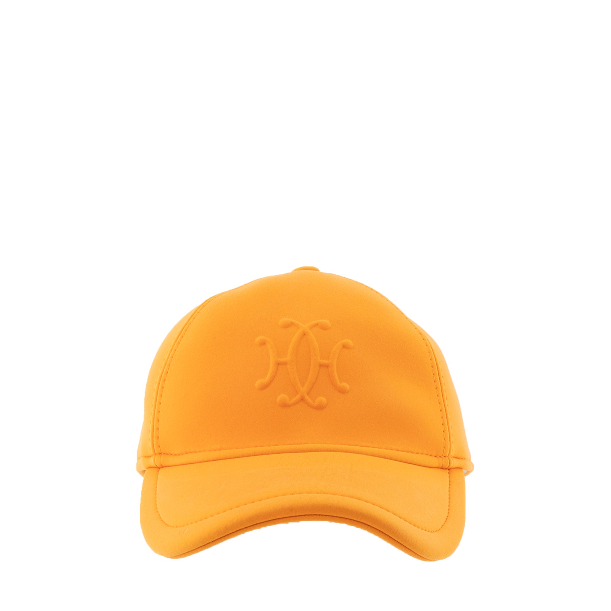 HERMÈS - Casquette Hermès en toile jaune (S)