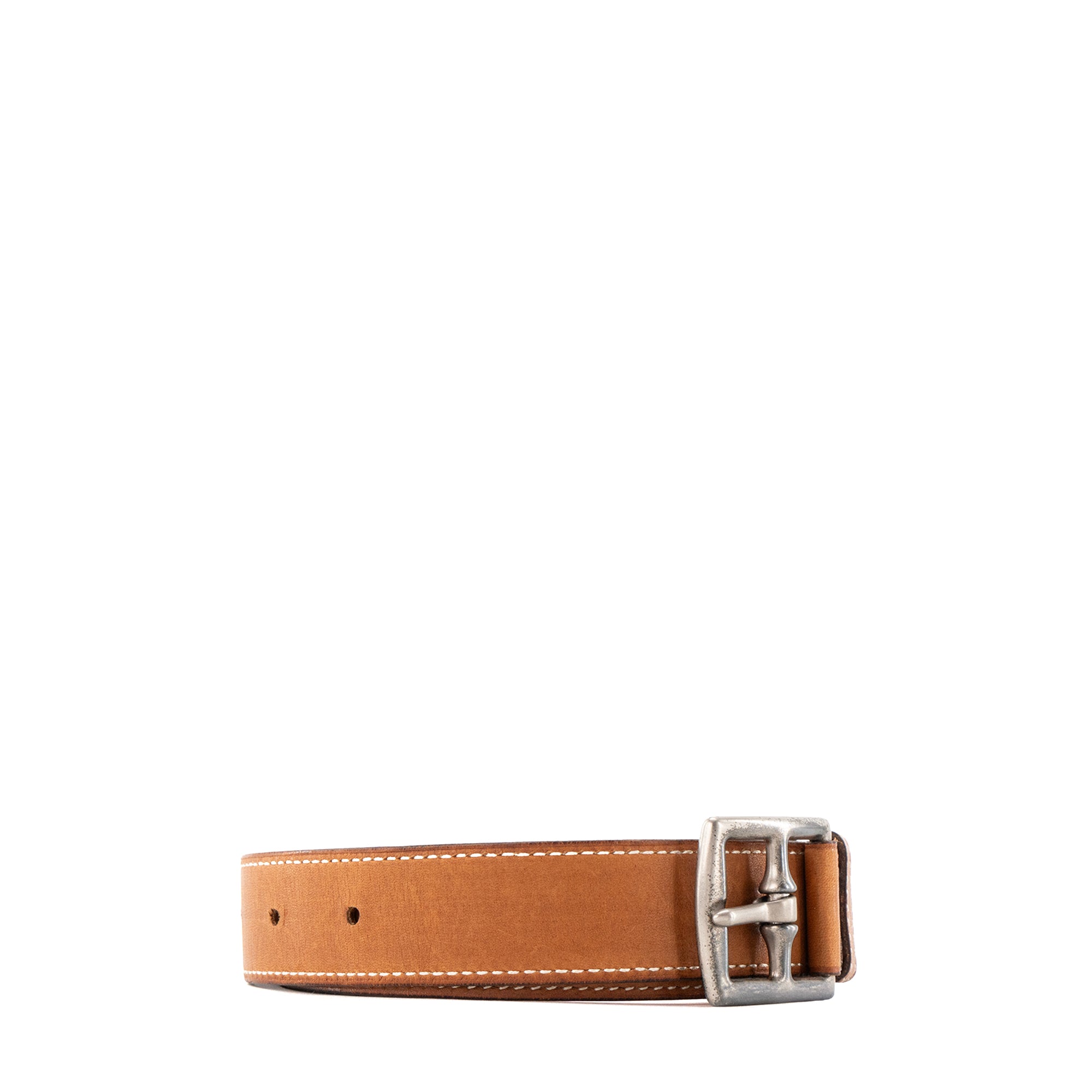 HERMÈS - Ceinture Etrivière Hermès en cuir barenia (T78)