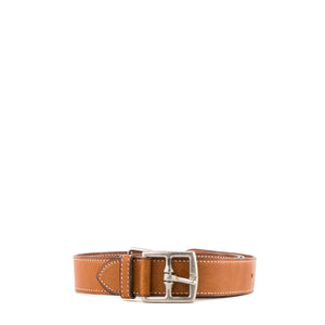 HERMÈS - Ceinture Etrivière Hermès en cuir barenia (T78)