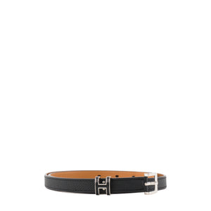 HERMÈS - Ceinture Pop H 15 Hermès en cuir epsom noir (T70)