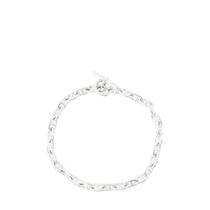 HERMÈS - Collier chaîne d’ancre GM Hermès en argent