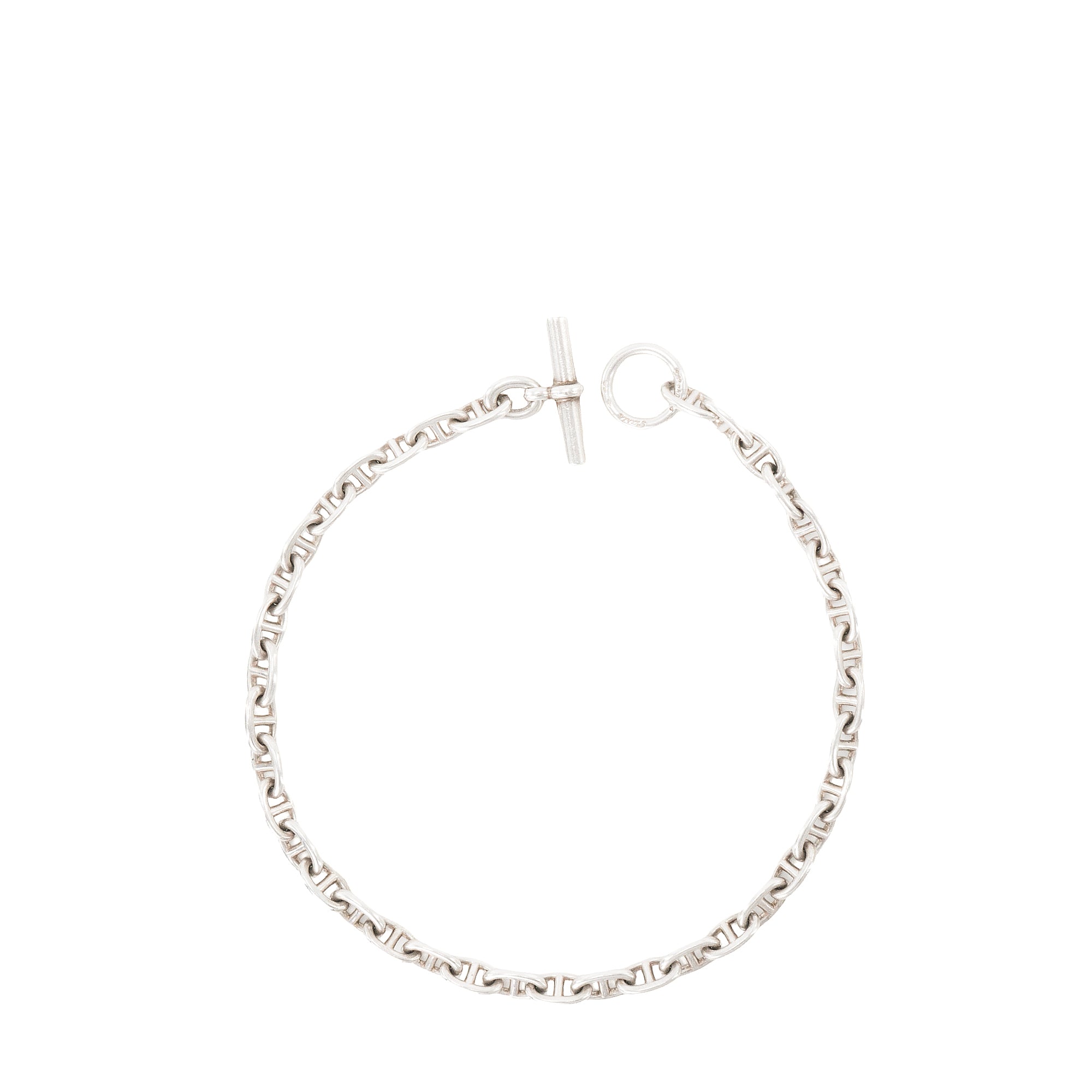 HERMÈS - Collier Chaîne d’Ancre PM Hermès en argent