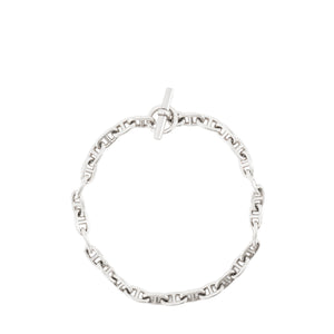 HERMÈS - Collier Chaîne d'ancre grand modèle Hermès en argent vintage