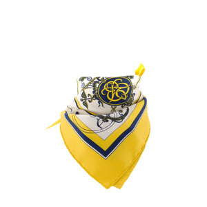 HERMÈS - Gavroche 45 Hermès en soie multicolore