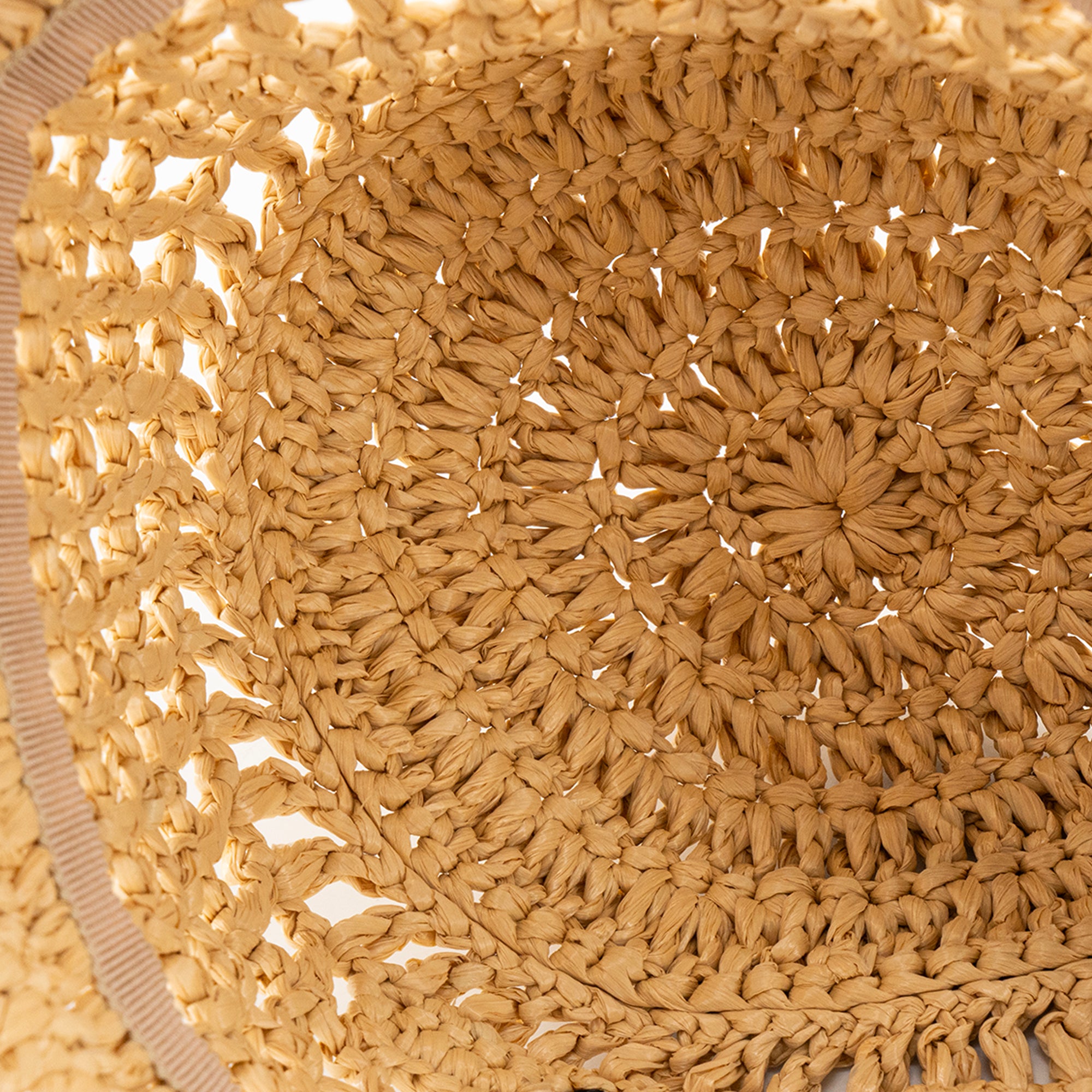 PRADA - Chapeau Prada en raphia beige (M)