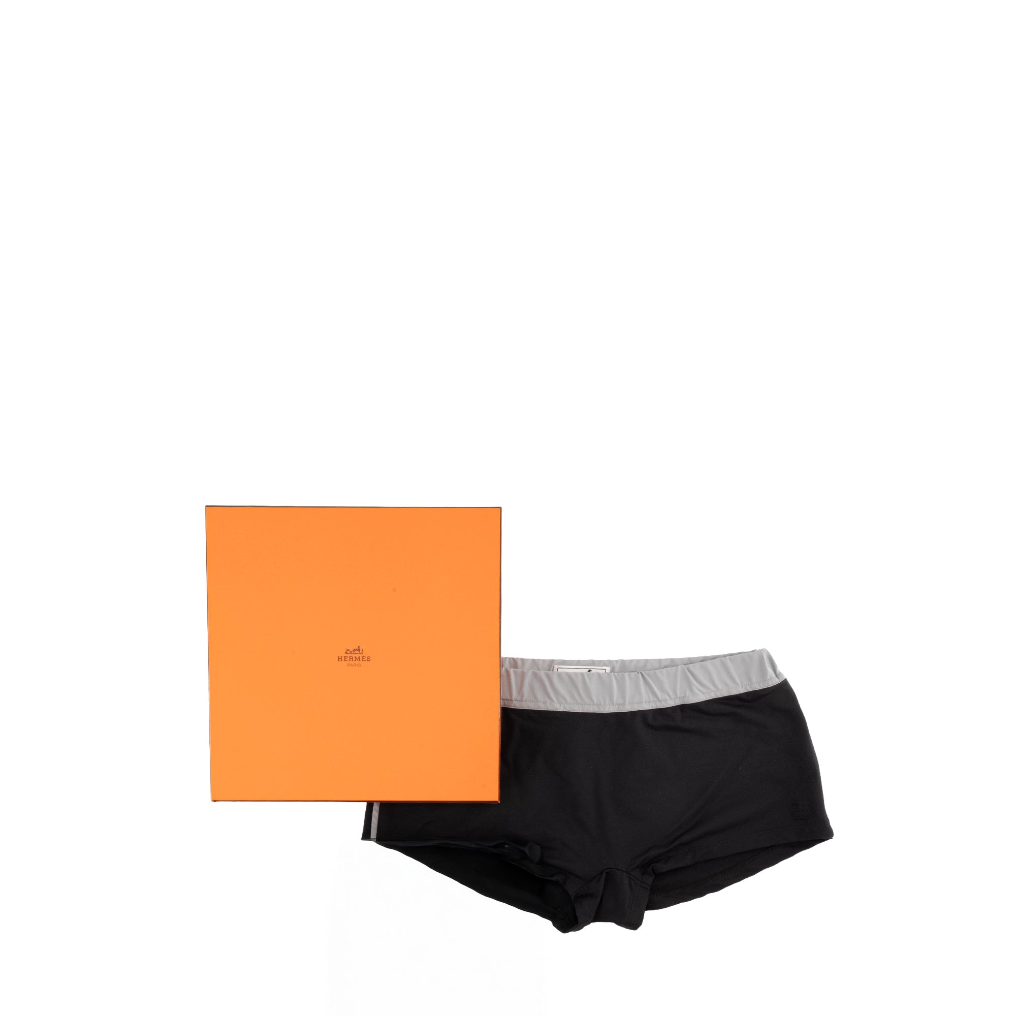 HERMÈS - Hermès swimsuit in black jersey