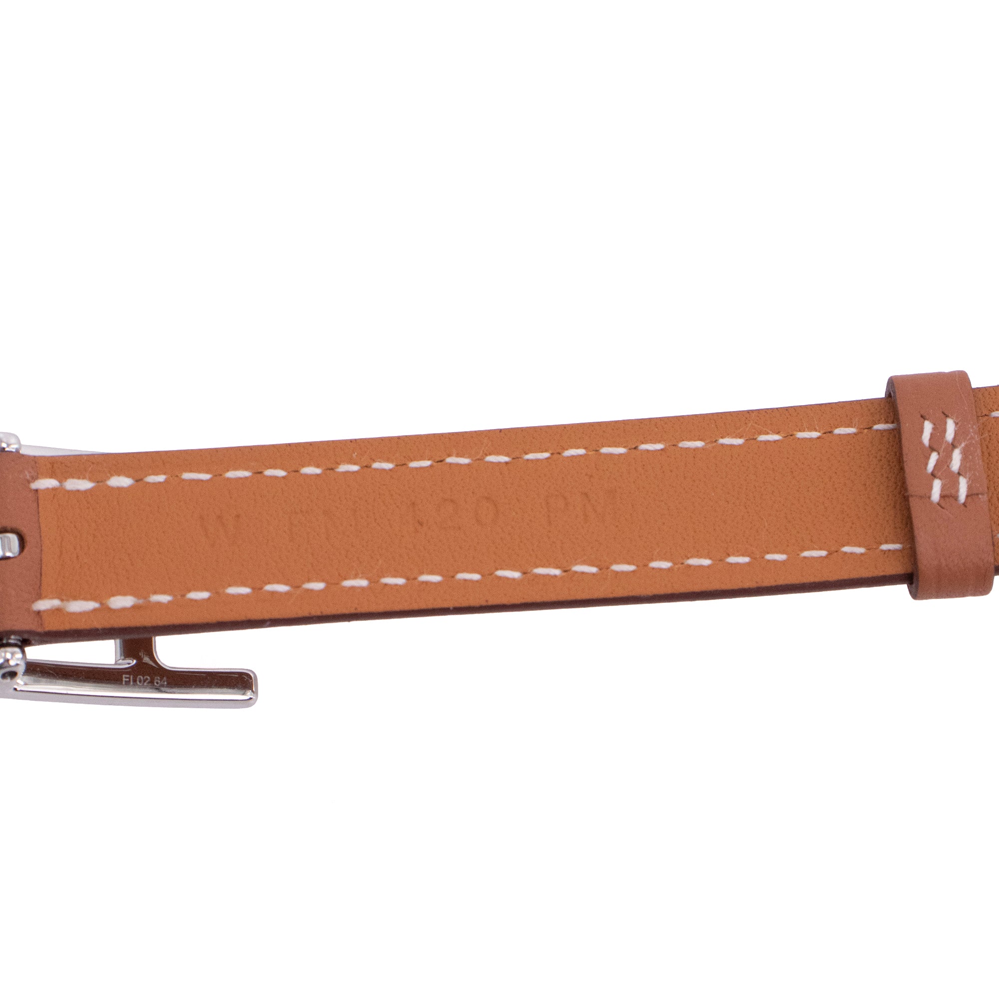 HERMÈS - Series 10 Case &amp; Apple Watch Hermès Double Tour 42 mm Hapi Attelage Hermès Leather Strap