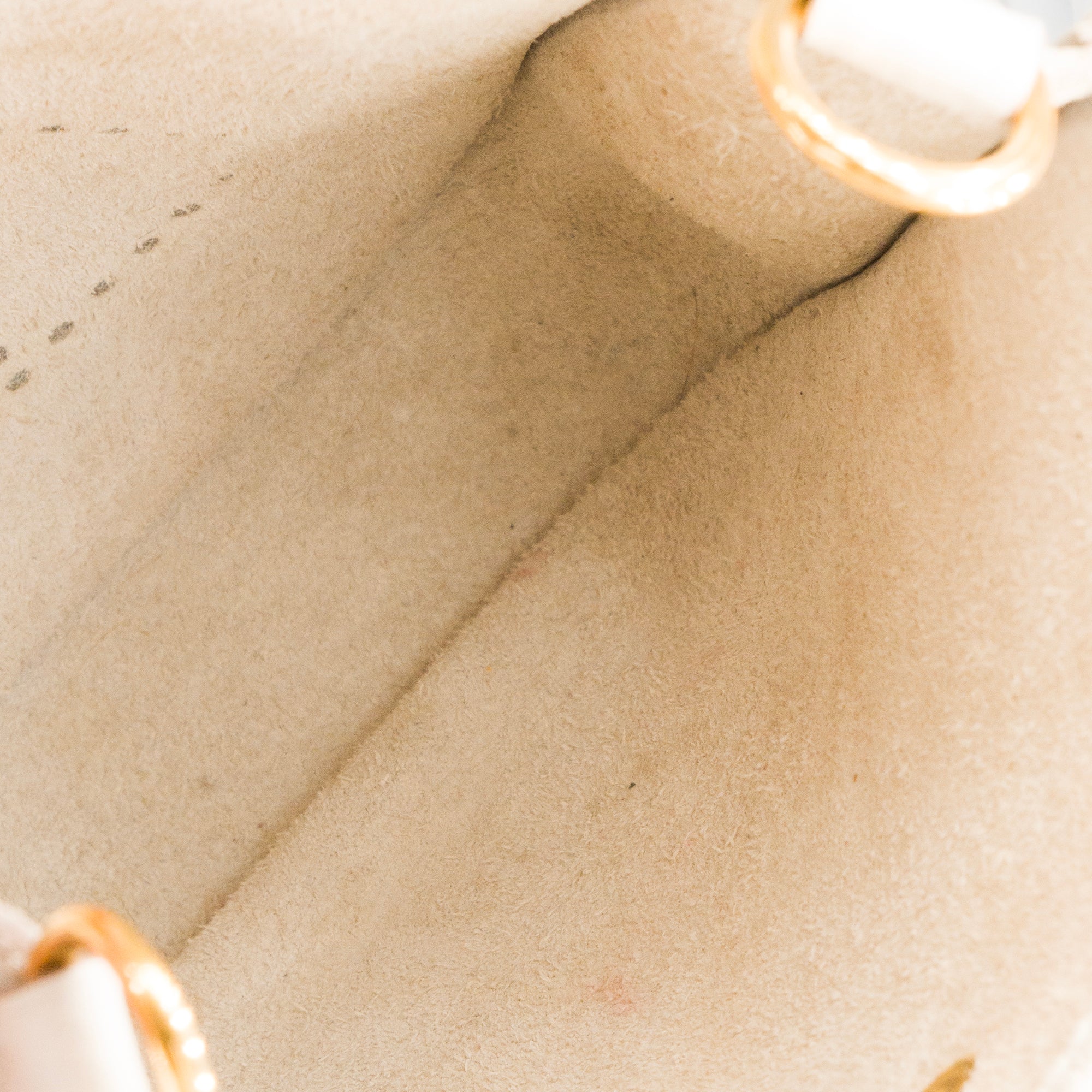HERMÈS - Sac à bandoulière Evelyne 16 Hermès en cuir clémence beige craie