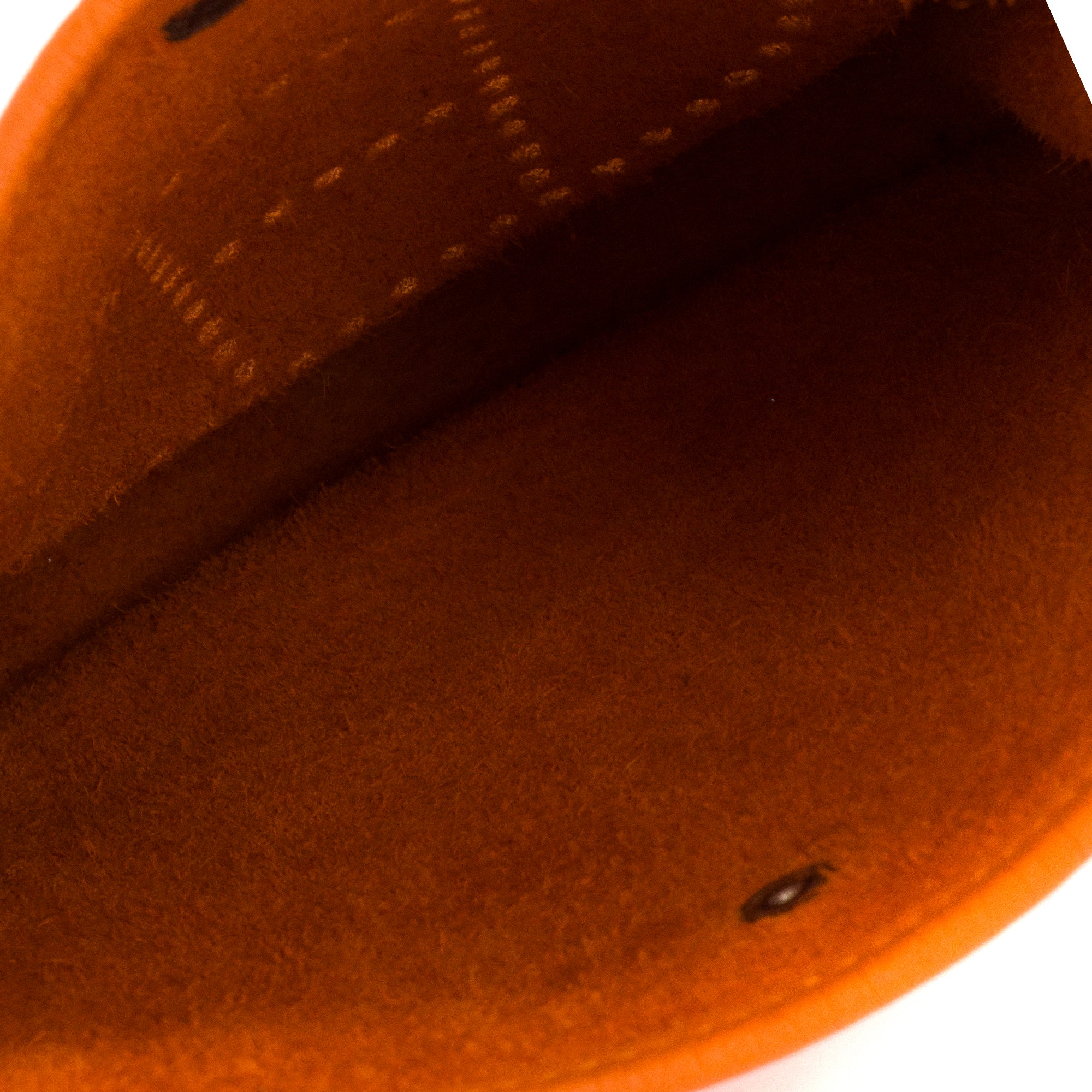 HERMÈS - Sac à bandoulière Evelyne 16 Hermès en cuir grainé orange