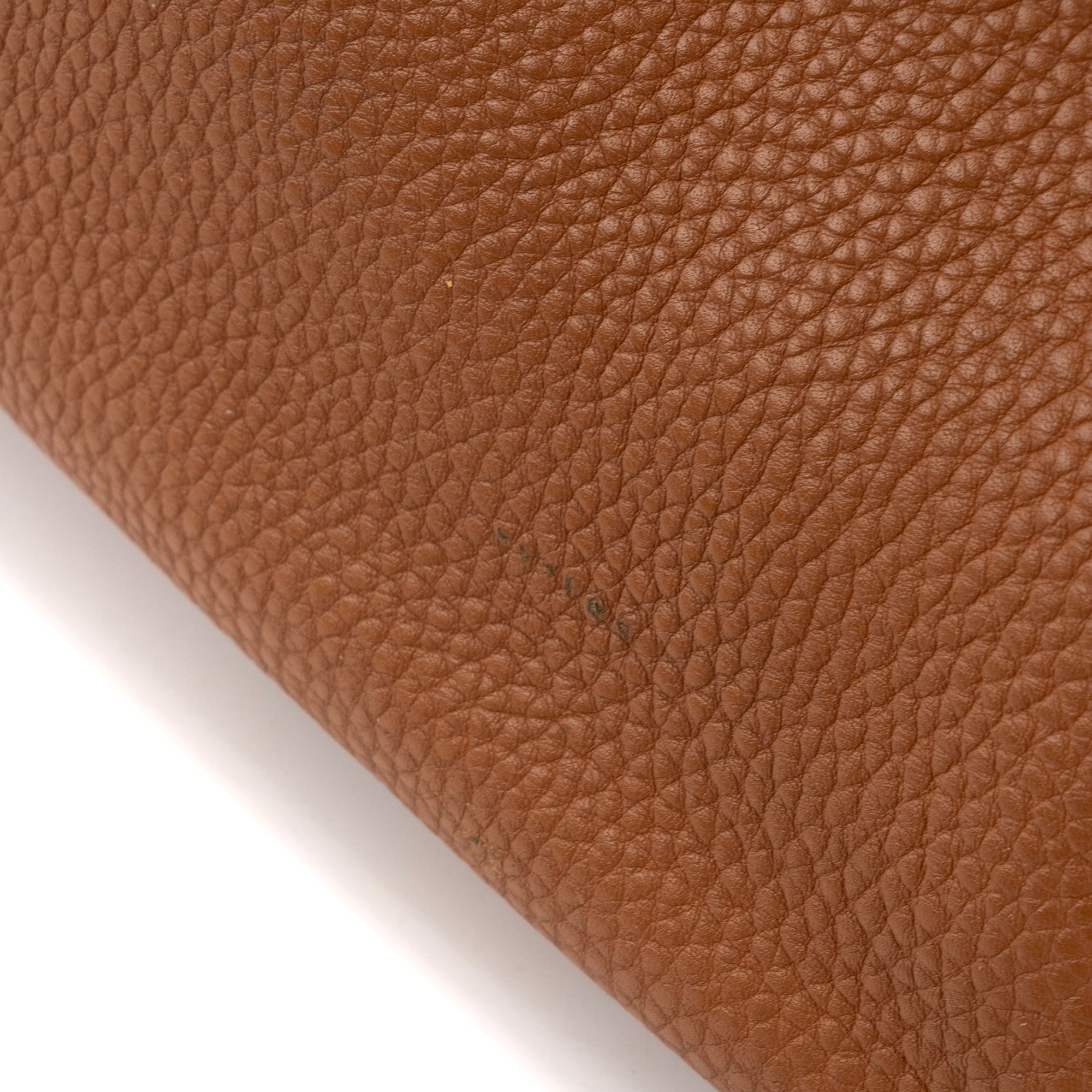 HERMÈS - Sac à main Birkin 35 Hermès en cuir clémence gold