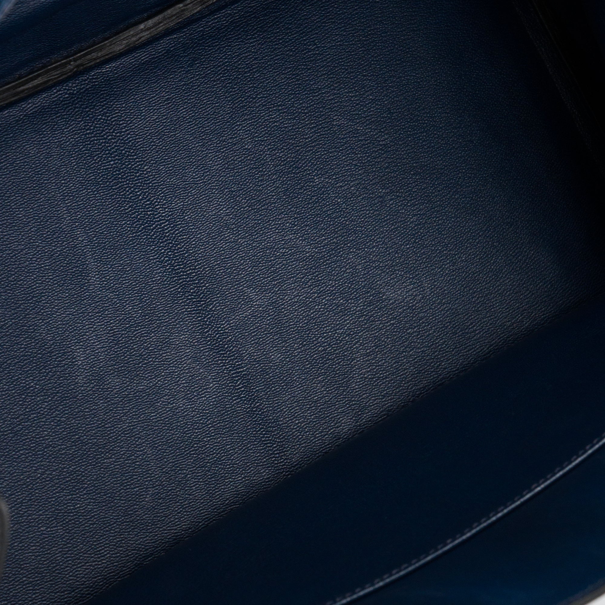 HERMÈS - Sac à main Birkin 35 Hermès en cuir exotique crocodile bleu