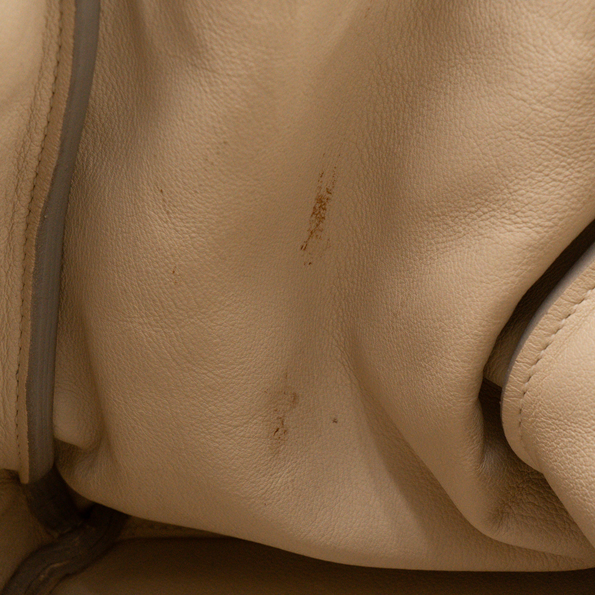 HERMÈS - Sac à main Birkin 35 Hermès en cuir Swift craie beige