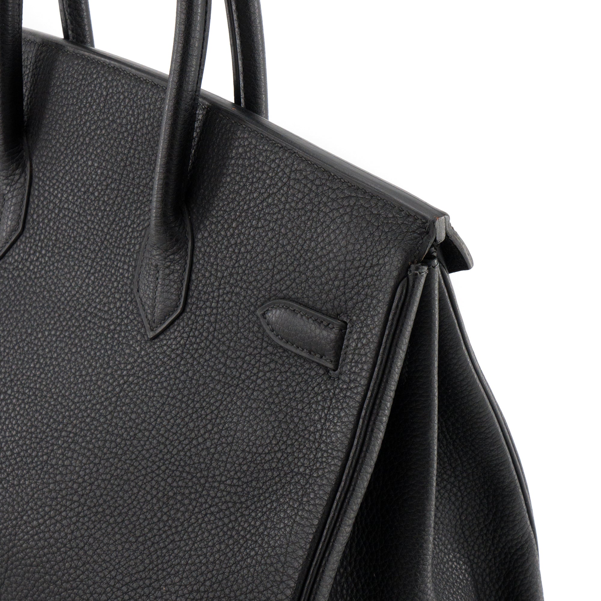 HERMÈS - Sac à main Birkin 35 Hermès en cuir togo noir