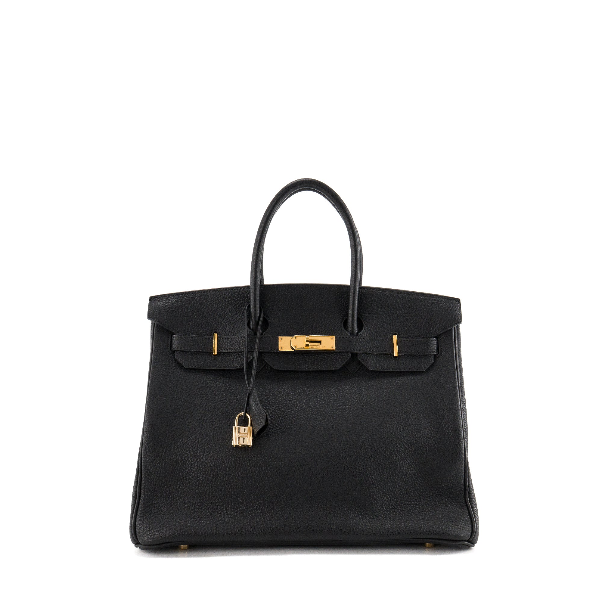 HERMÈS - Sac à main Birkin 35 Hermès en cuir togo noir