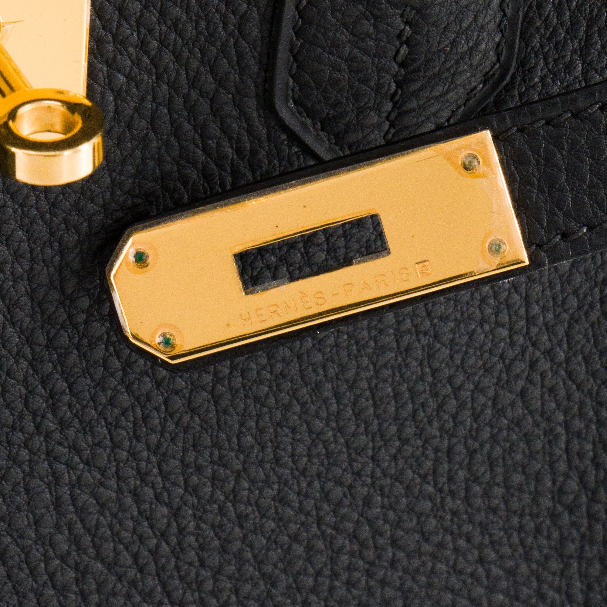 HERMÈS - Sac à main Birkin 35 Hermès en cuir togo noir