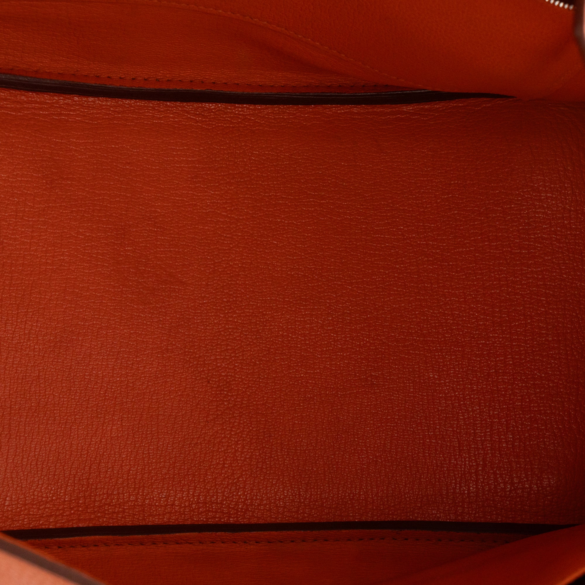 HERMÈS - Hermès Birkin 35 Handbag in Orange Togo Leather