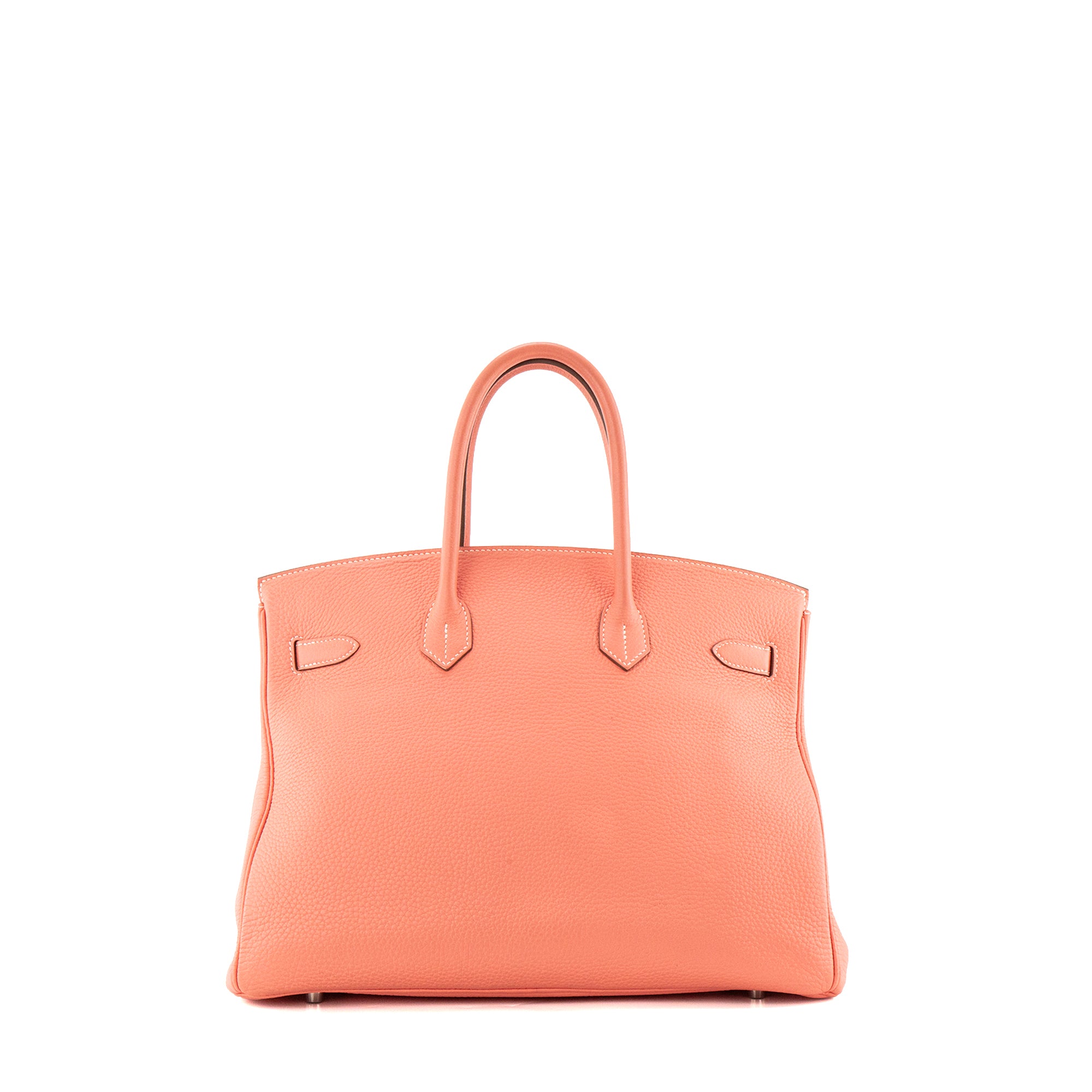 HERMÈS - Sac à main Birkin 35 Hermès en cuir togo rose