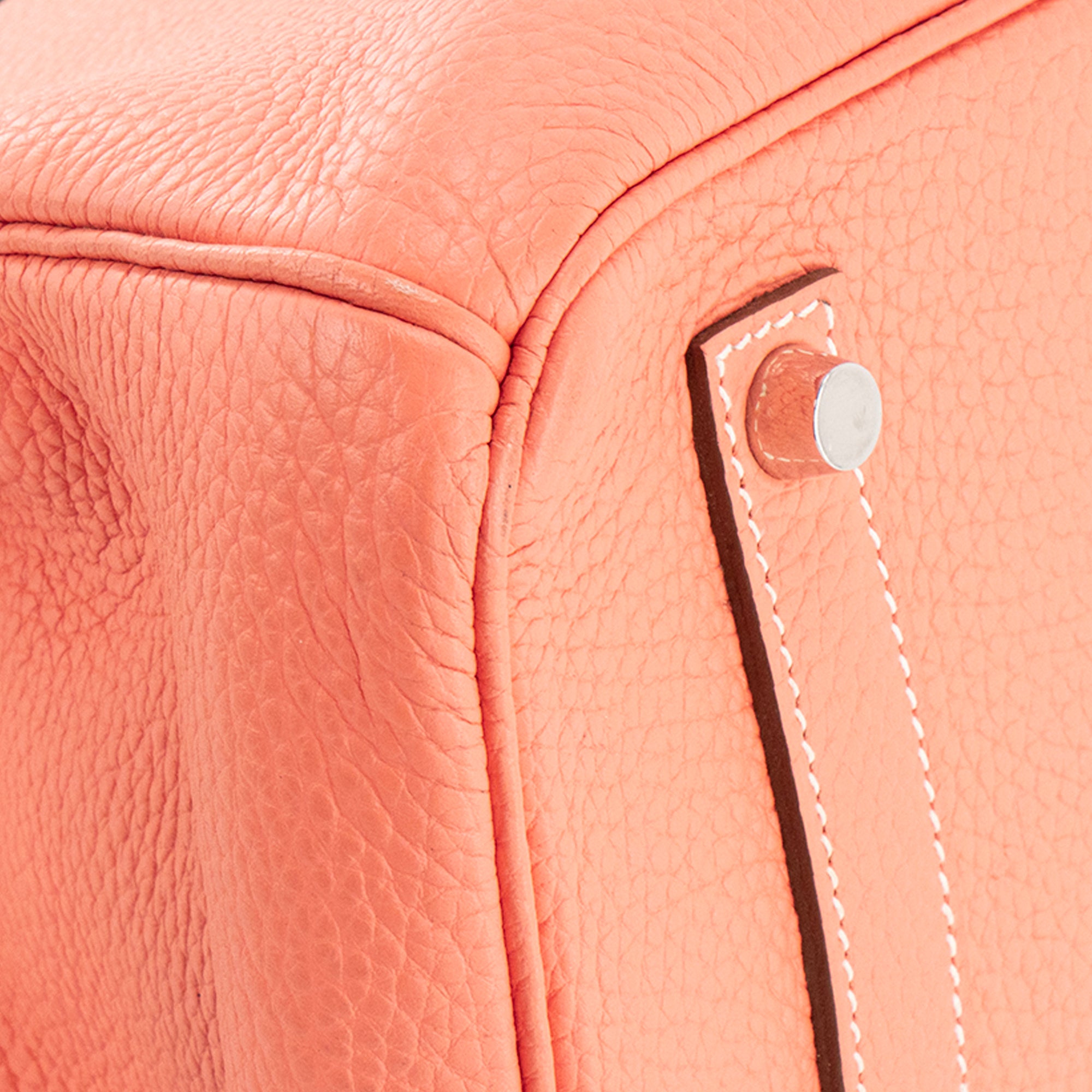 HERMÈS - Sac à main Birkin 35 Hermès en cuir togo rose