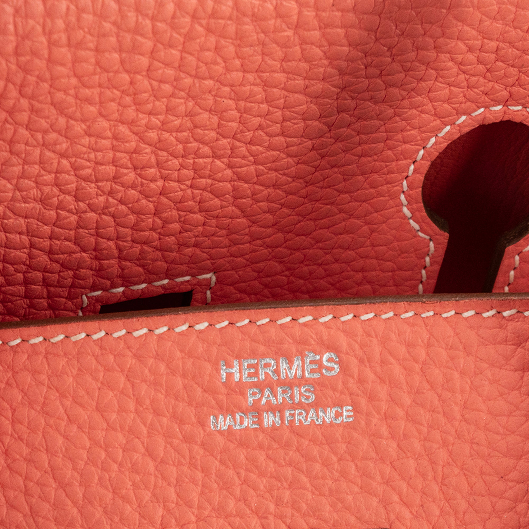 HERMÈS - Sac à main Birkin 35 Hermès en cuir togo rose