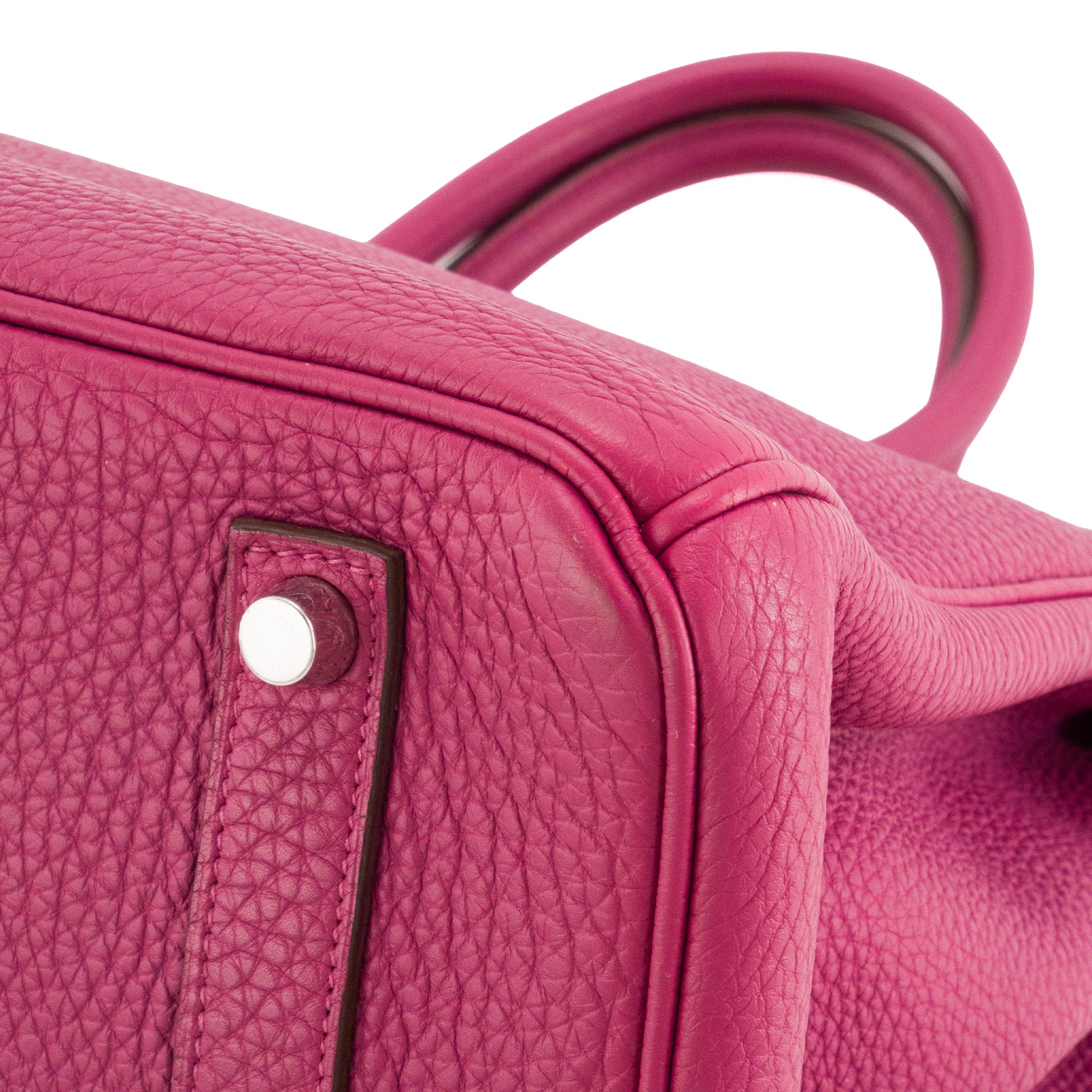 HERMÈS - Sac à main Birkin 35 Hermès en cuir togo violet Tosca