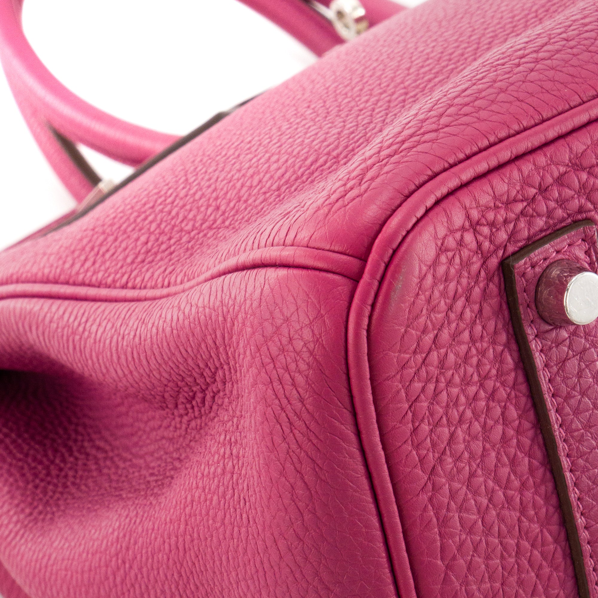 HERMÈS - Sac à main Birkin 35 Hermès en cuir togo violet Tosca