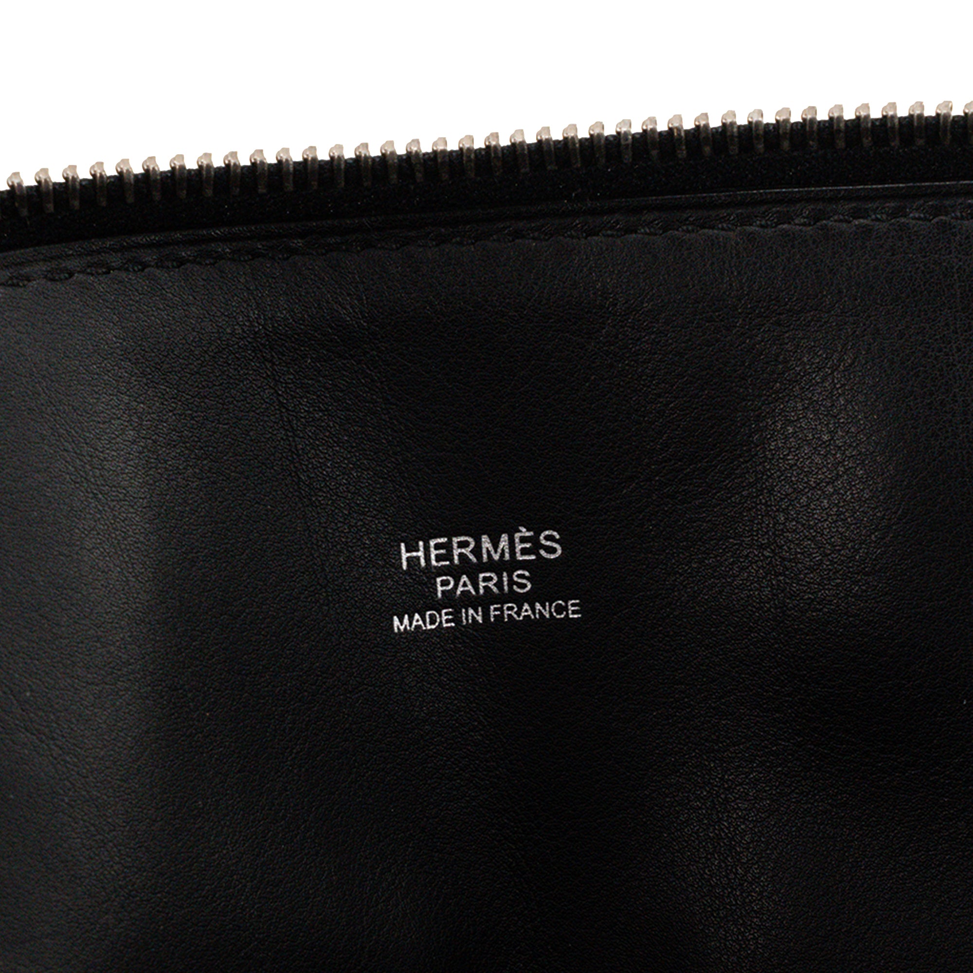HERMÈS - Sac à main Bolide 31 Hermès en cuir clémence noir