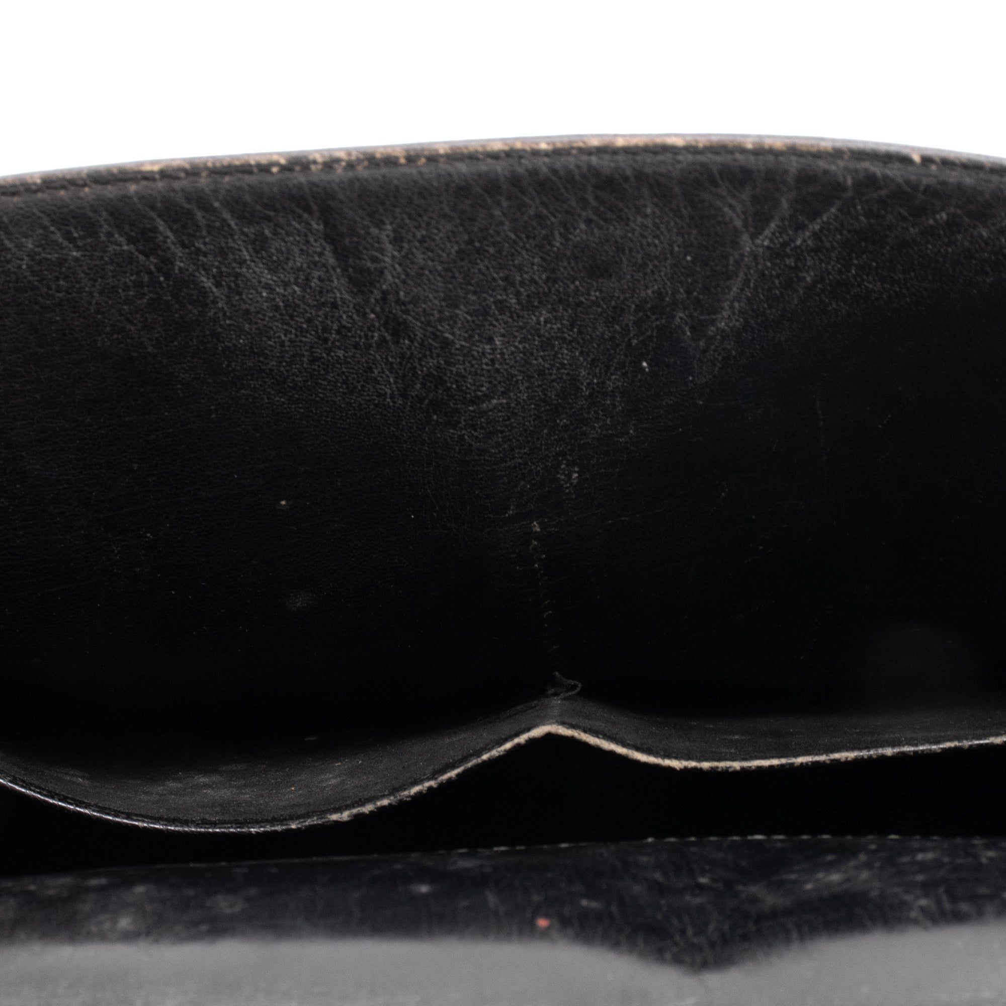 HERMÈS - Sac à main Kelly 32 Hermès en cuir box noir vintage