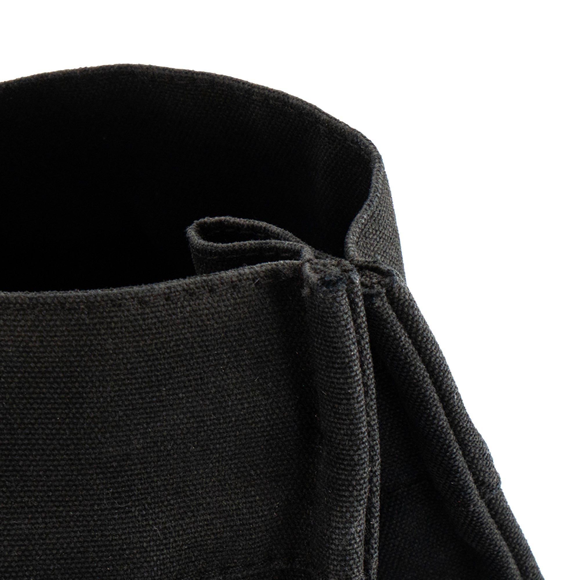 HERMÈS - Sac cabas Toto Hermès en toile noire et grise