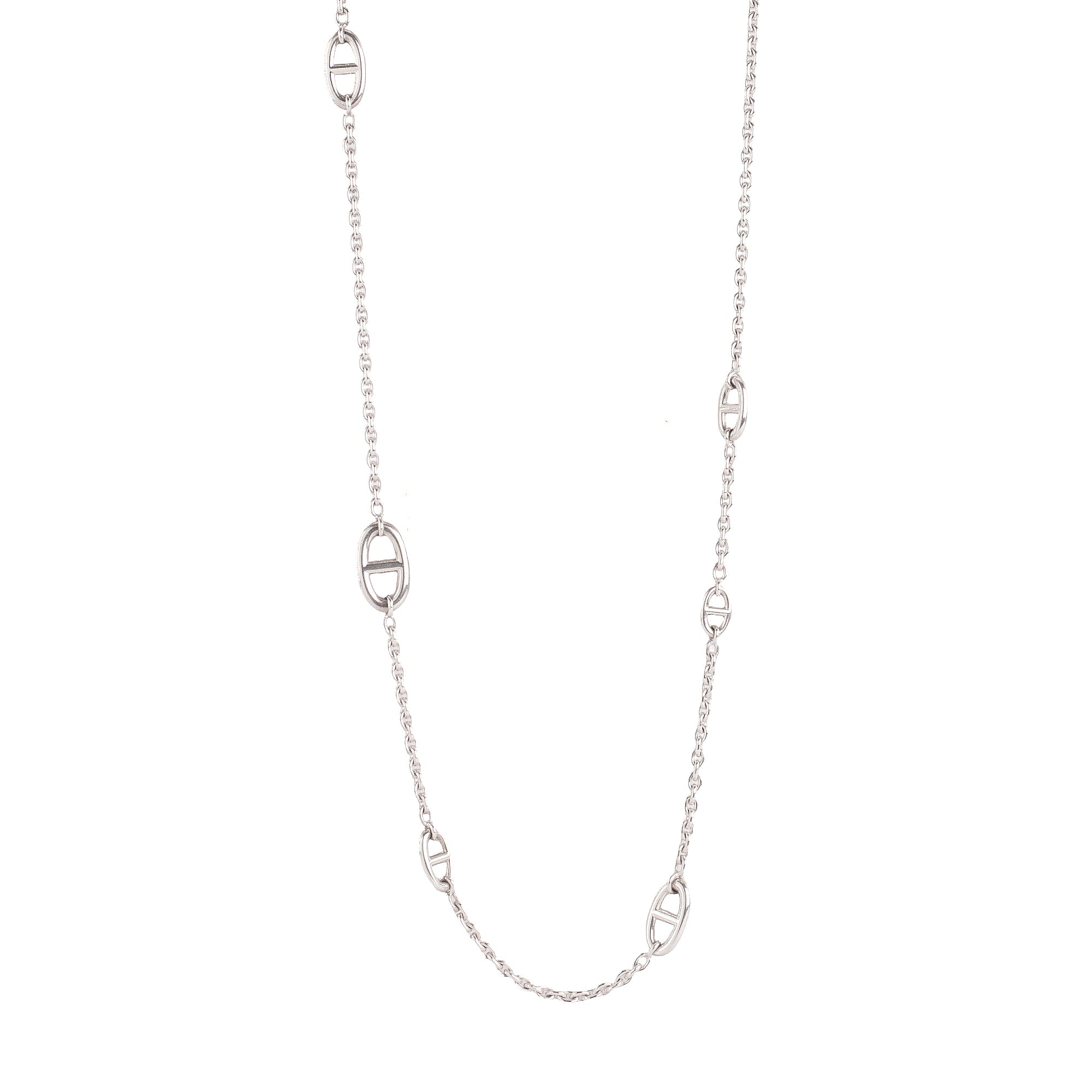 HERMÈS - Sautoir Farandole 120 Hermès en argent