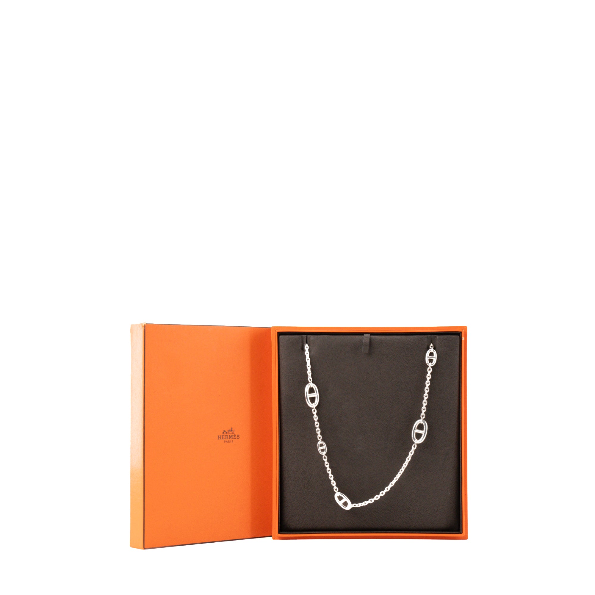 HERMÈS - Sautoir Farandole 80 Hermès en argent