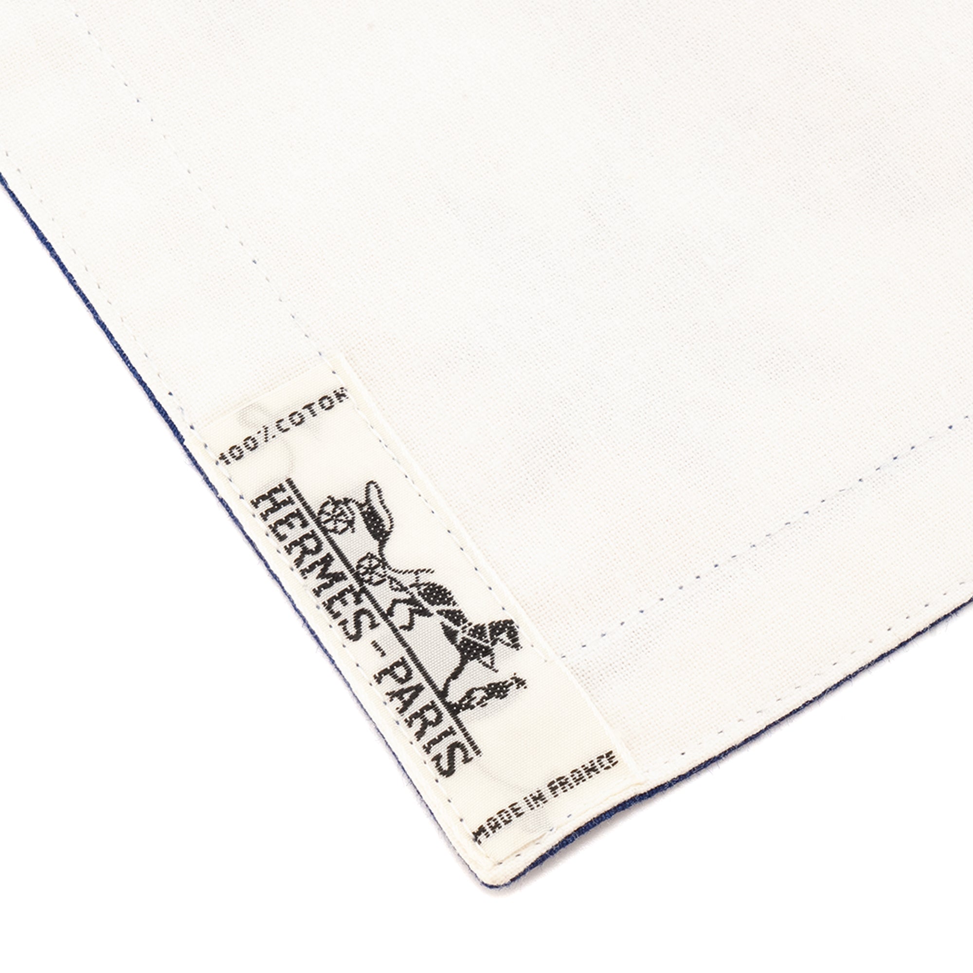 HERMÈS - Sets de table et serviettes Panthères Hermès en coton vintage