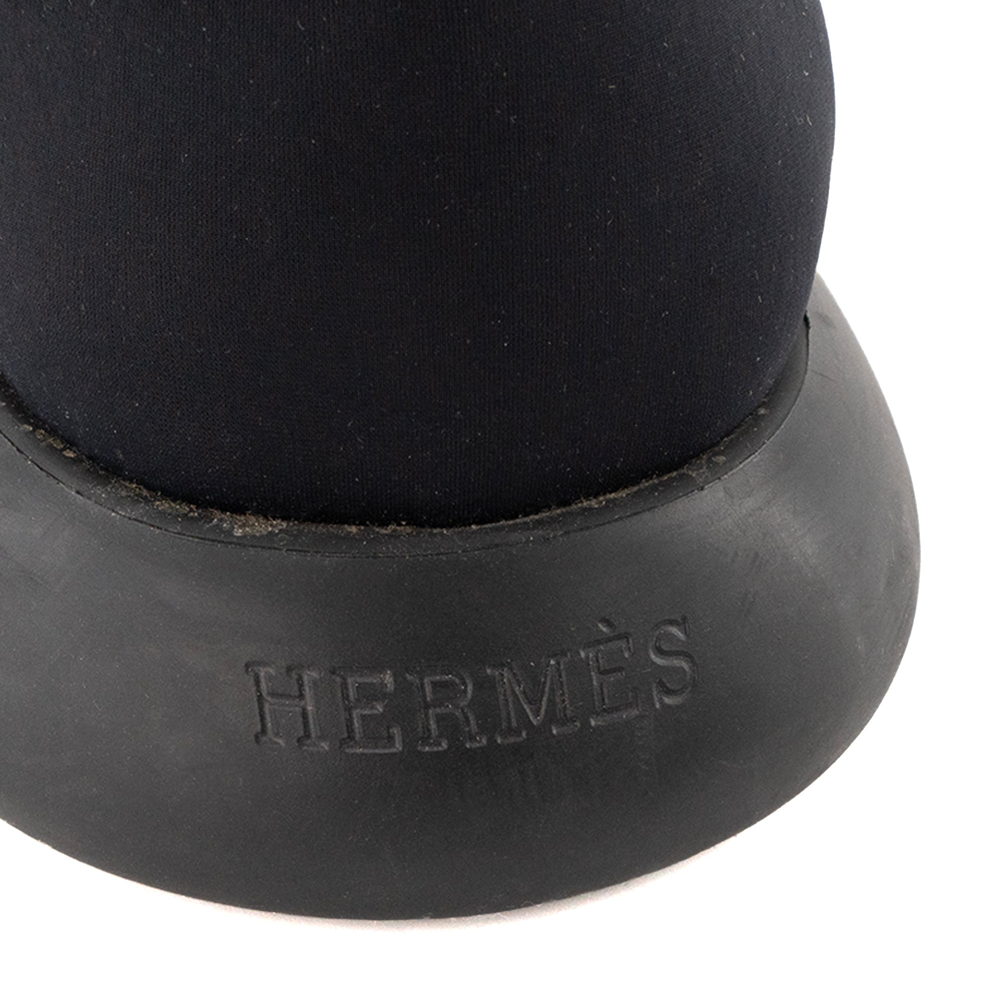 HERMÈS - Hermès Avatar sneakers in black nylon canvas (Size 40)